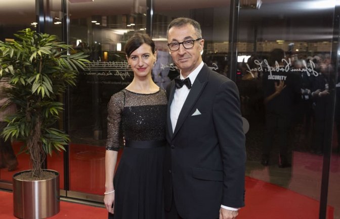 Beim vergangenen Landespresseball ist Cem Özdemir (hier mit seiner Ehefrau&nbsp;Flavia Zaka) noch nicht der Gastgeber gewesen.<span class='image-autor'>Lichtgut/Julian Rettig</span>