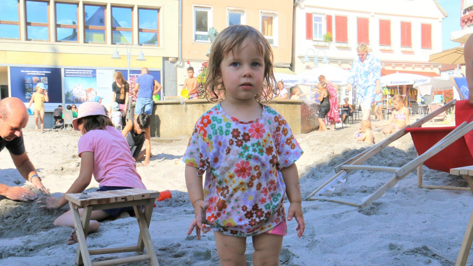 So sieht Sandelglück beim Vaihinger Strandleben aus, wie bei Eliana aus Vaihingen.  sr