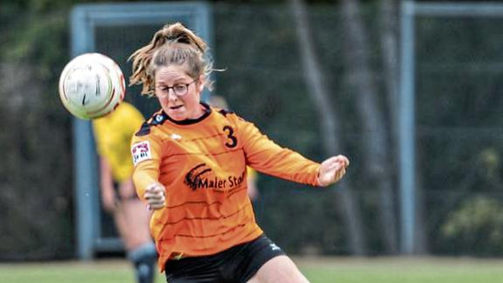 Die Kleinglattbacherin Anna Winkler ist in der Abwehr eine der Stützen des Faustball-Erstligisten TSV Calw. Foto: privat Die Kleinglattbacherin Anna Winkler ist in der Abwehr eine der Stützen des Faustball-Erstligisten TSV Calw. Foto: privat