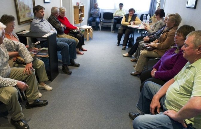 Volles Wartezimmer in einer Arztpraxis: An vielen Standorten, insbesondere auf dem Land, ist das jetzt schon Alltag.<span class='image-autor'>Patrick Pleul/dpa</span>
