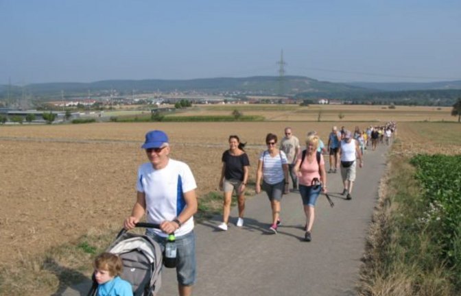 Die Wanderer bei der S-VKZ-Tour 2018.