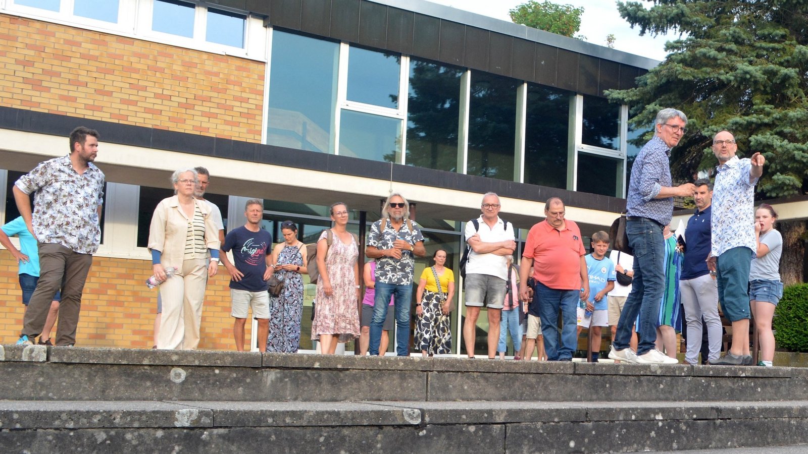 Das Atrium soll erhalten bleiben, es fehlt jedoch an schattenspendenden Elementen. Foto: Stahlfeld Das Atrium soll erhalten bleiben, es fehlt jedoch an schattenspendenden Elementen. Foto: Stahlfeld