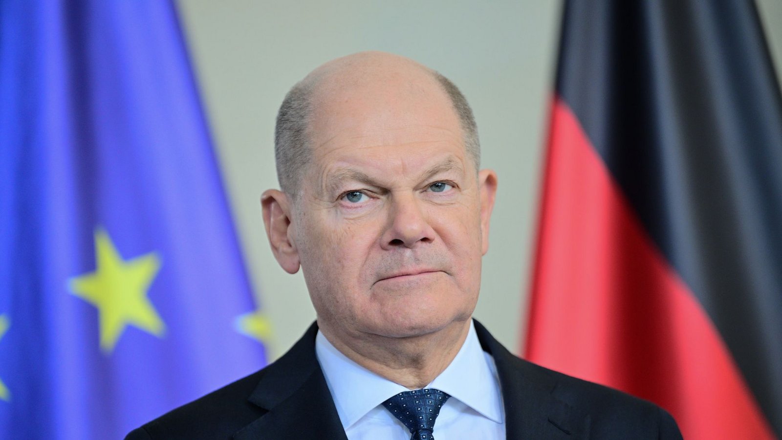 Noch-Kanzler Olaf ScholzFoto: dpa/Sebastian Gollnow
