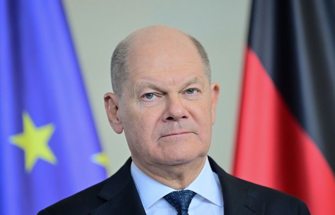 Noch-Kanzler Olaf Scholz<span class='image-autor'>Foto: dpa/Sebastian Gollnow</span>