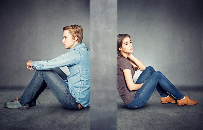 Liebeskummer kann lange andauern. Was kann man dagegen tun?<span class='image-autor'>Foto: lassedesignen / shutterstock.com</span>
