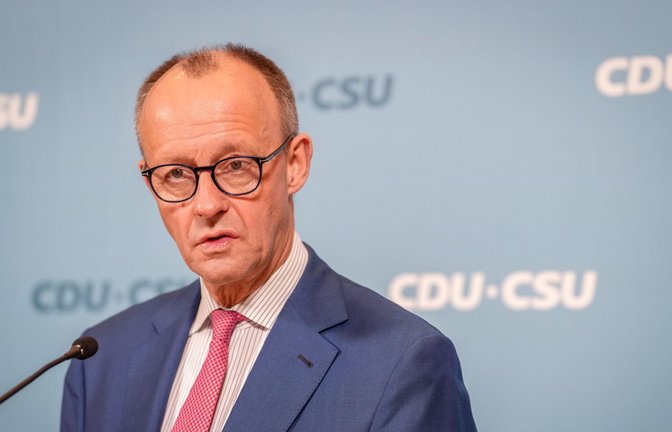 Sucht nach einem gemeinsamen christdemokratischen Kurs für Europa: CDU-Kanzlerkandidat Friedrich Merz.<span class='image-autor'>Foto: dpa/Kay Nietfeld</span>