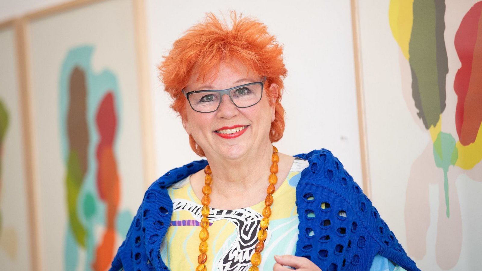 Unvergessen mit ihren roten Haaren: Richterin Barbara Salesch.Foto: dpa/Friso Gentsch