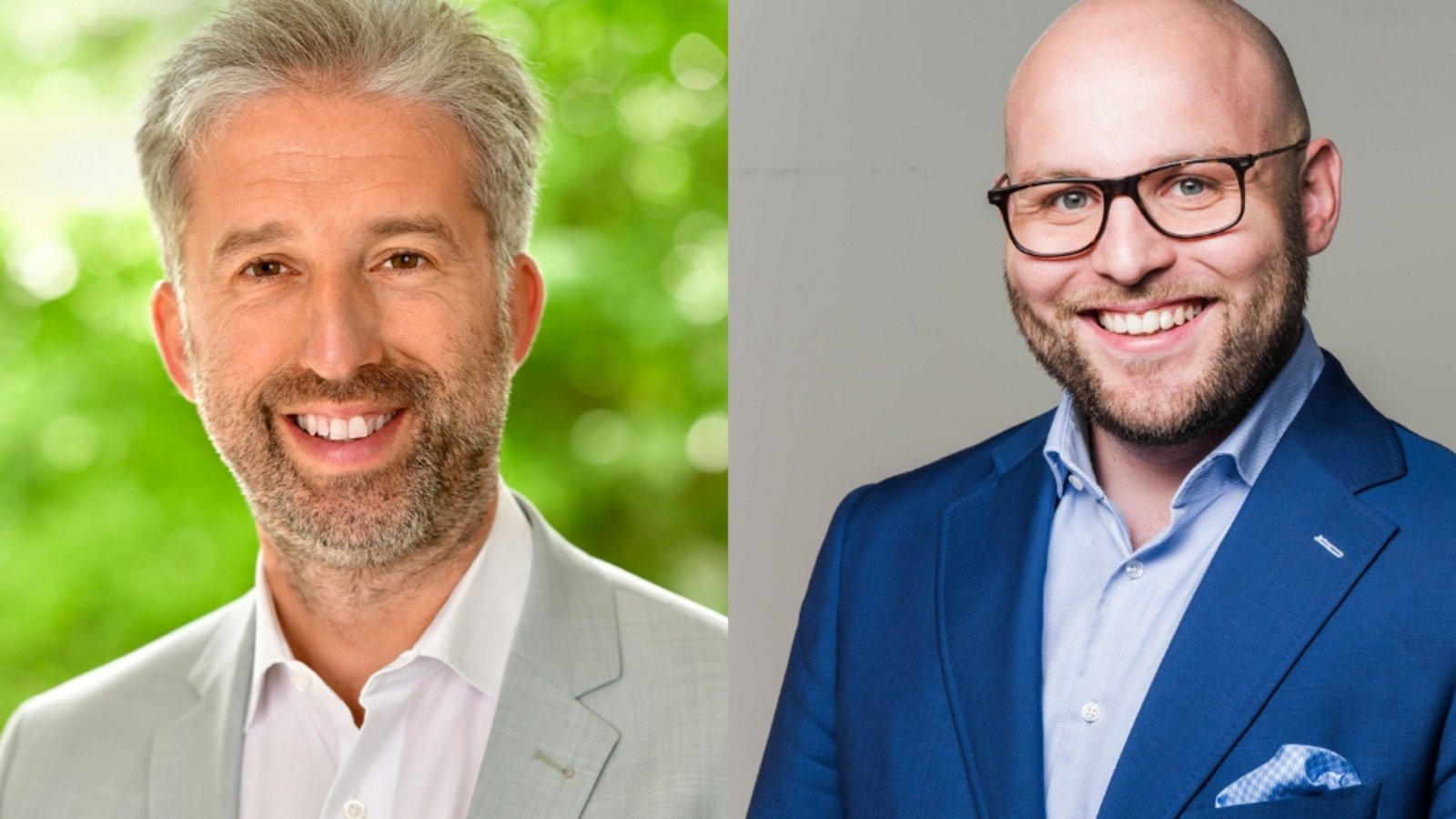 Boris Palmer (links) führt heute Abend ein Streitgespräch mit Markus Frohnmaier (rechts).Foto: Gudrun de Maddalena / Markus Frohnmaier Boris Palmer (links) führt heute Abend ein Streitgespräch mit Markus Frohnmaier (rechts).Foto: Gudrun de Maddalena / Markus Frohnmaier
