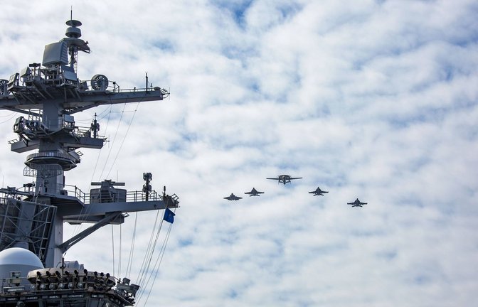 Eine Trägergruppe um die USS Abraham Lincoln wird nach Nahost verlegt.<span class='image-autor'>Foto: IMAGO/ZUMA Press Wire</span>