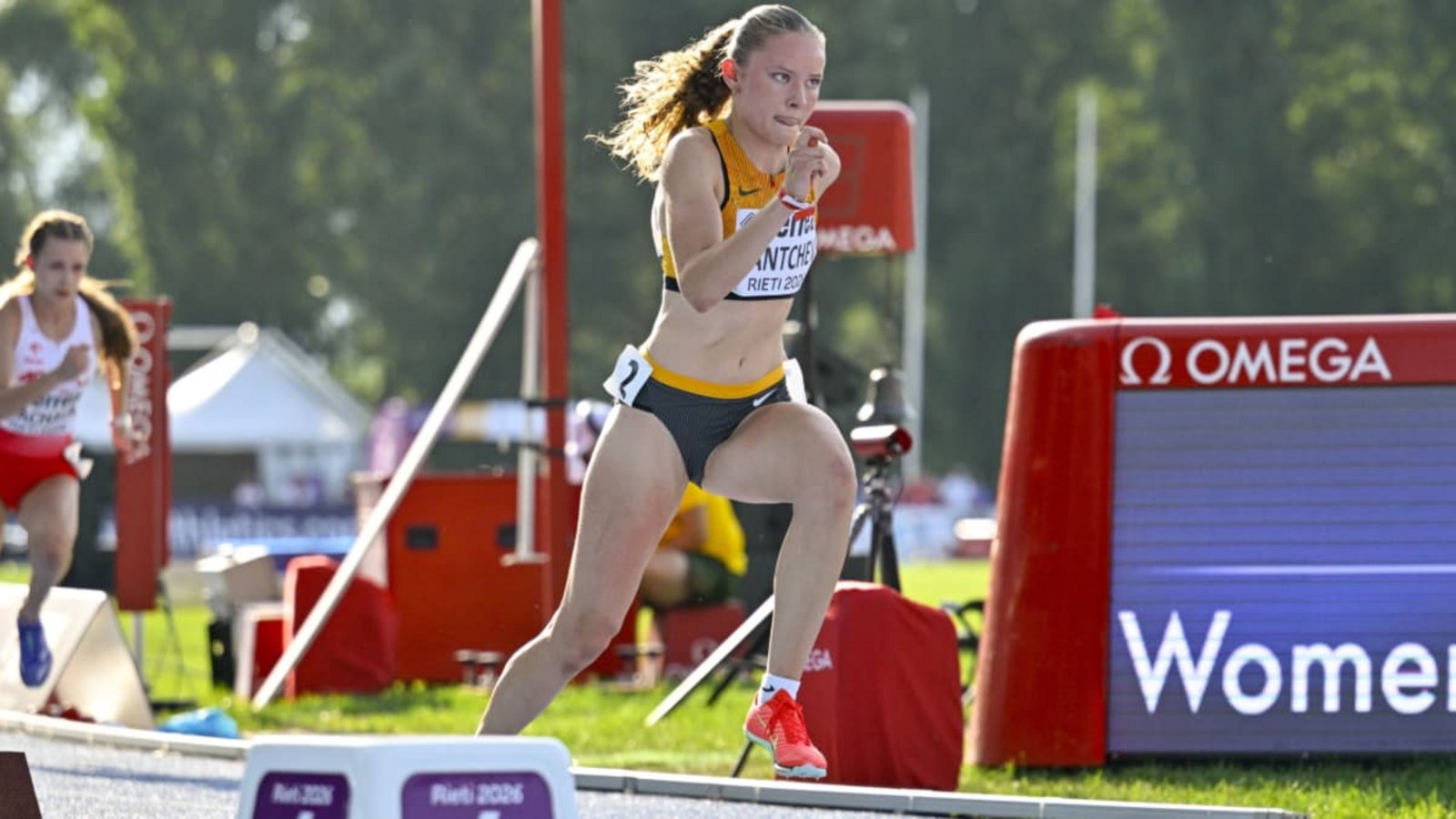 Die 400-Meter-Läuferin Anna Pantchev aus Oeffingen feiert ein starkes Debüt in der Nationalmannschaft.IMAGO/Eibner Die 400-Meter-Läuferin Anna Pantchev aus Oeffingen feiert ein starkes Debüt in der Nationalmannschaft.IMAGO/Eibner