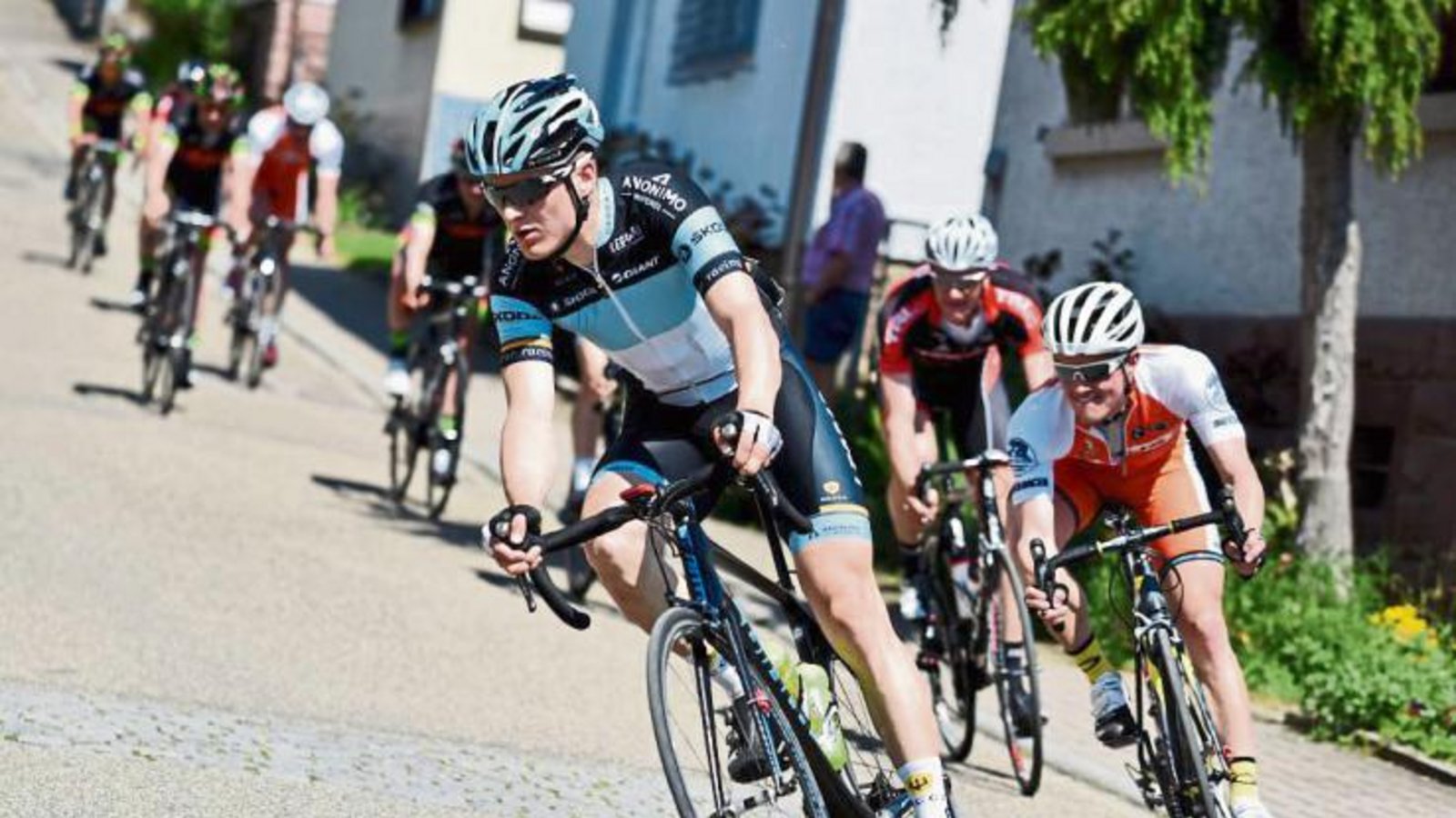 Bei den baden-württembergischen Meisterschaften schon wieder ganz vorne mit dabei: Alexander Krieger (Leopard Pro Cycling Team) Foto: Haumesser Bei den baden-württembergischen Meisterschaften schon wieder ganz vorne mit dabei: Alexander Krieger (Leopard Pro Cycling Team) Foto: Haumesser