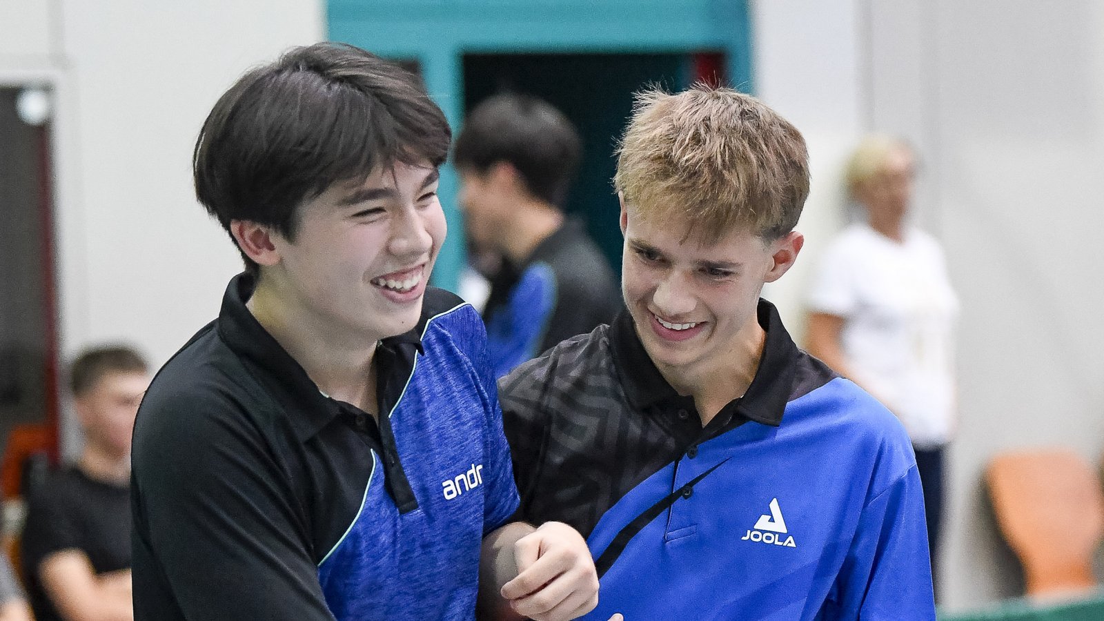 Die beiden Youngster Stellan Krilla (links) und Jannik Wenz haben maßgeblichen Anteil am Titelgewinn. Foto: Leitner