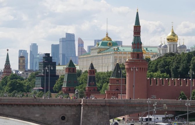 Zentrum der russischen Macht: der Kreml in Moskau.<span class='image-autor'>dpa</span>
