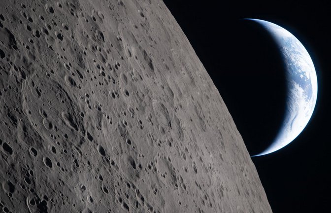 Die "Artemis 2"-Crew hat sich auf den Weg zurück zur Erde gemacht.<span class='image-autor'>Foto: Uncredited/NASA/AP/dpa</span>
