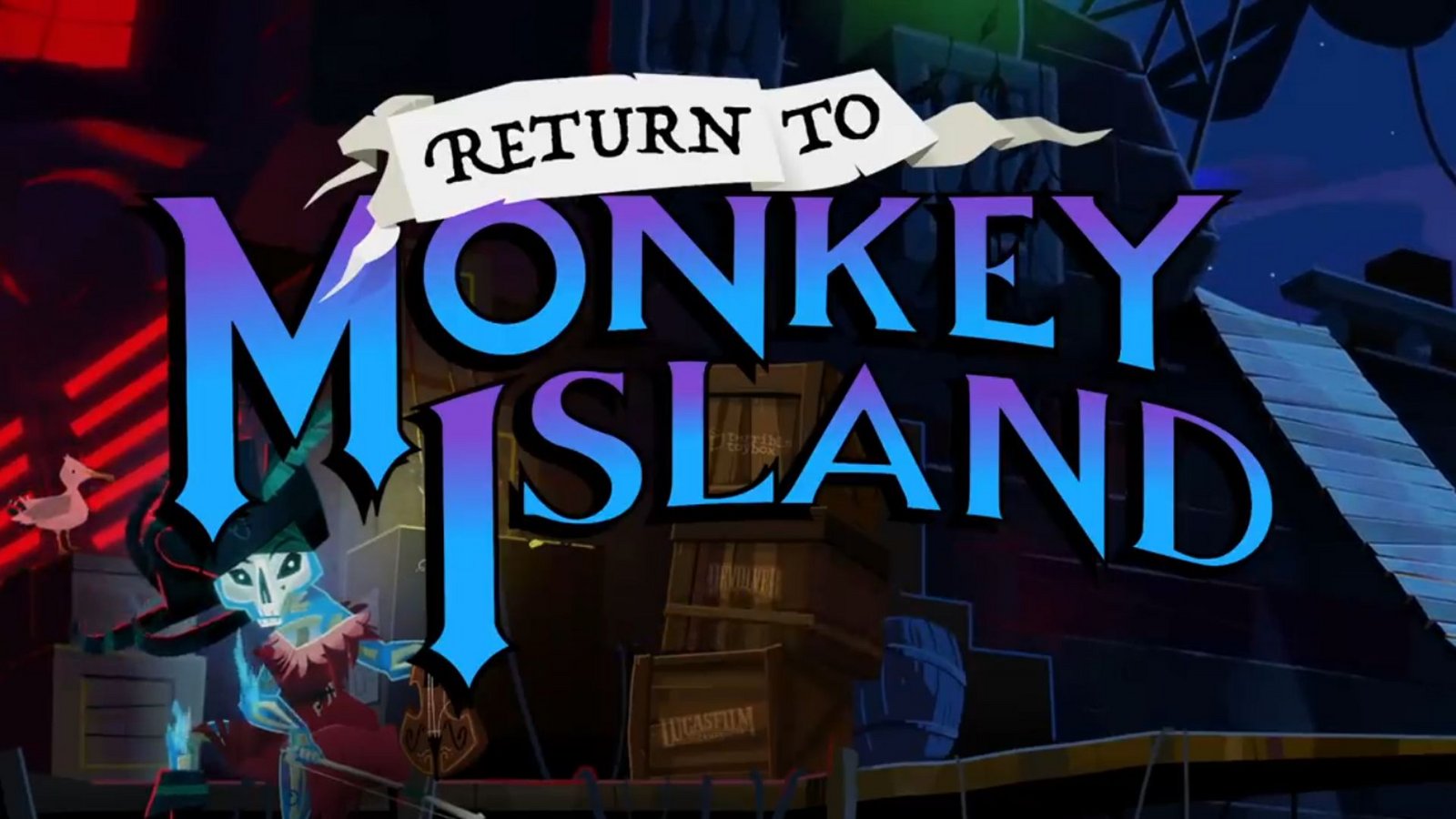Die Netzgemeinde freut sich über die Ankündigung von „Return to Monkey Island“.Foto: Devolver Digital/Lucasfilm Games Die Netzgemeinde freut sich über die Ankündigung von „Return to Monkey Island“.Foto: Devolver Digital/Lucasfilm Games