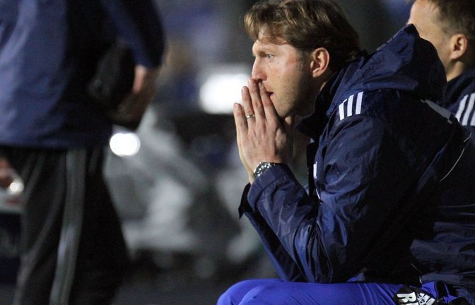 Ralph Hasenhüttl trainierte zu dieser Zeit den VfR Aalen (Archivfoto).<span class='image-autor'>Foto: imago sportfotodienst/imago sportfotodienst</span>
