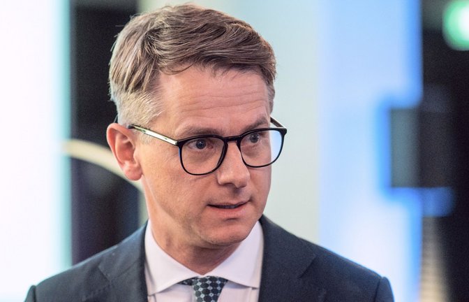 CDU-Generalsekretär Linnemann hofft auf einen raschen Termin für den zweiten Wahlgang.<span class='image-autor'>Foto: dpa/Christophe Gateau</span>