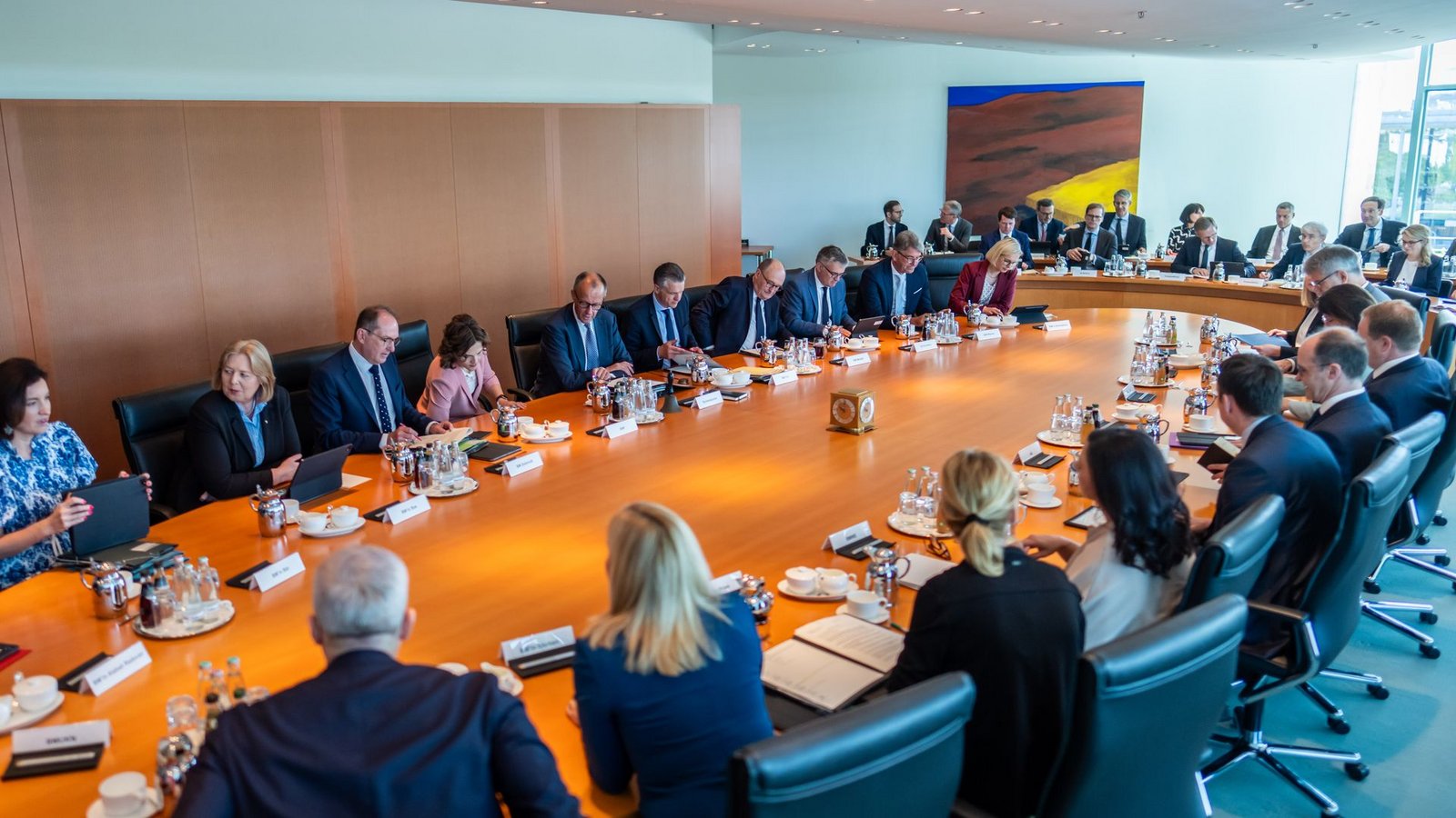 Das Bundeskabinett hat über mehrere Vorhaben aus dem Justizministerium beraten.Foto: Michael Kappeler/dpa Das Bundeskabinett hat über mehrere Vorhaben aus dem Justizministerium beraten.Foto: Michael Kappeler/dpa