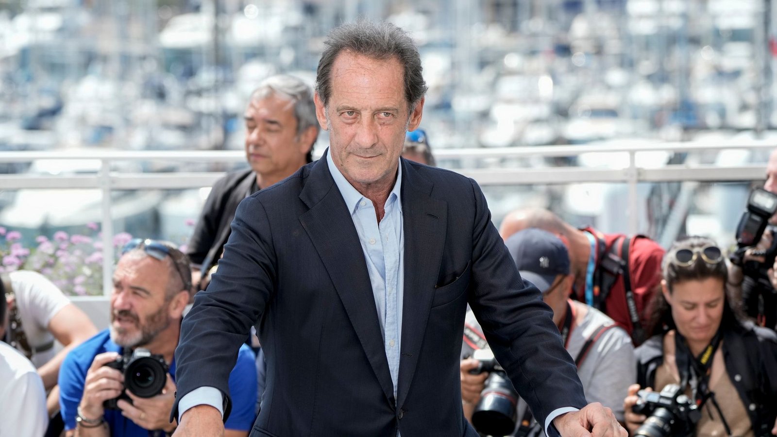 Der französische Schauspieler Vincent Lindon ist Jury-Präsident in Cannes.Foto: Joel C Ryan/Invision/AP/dpa