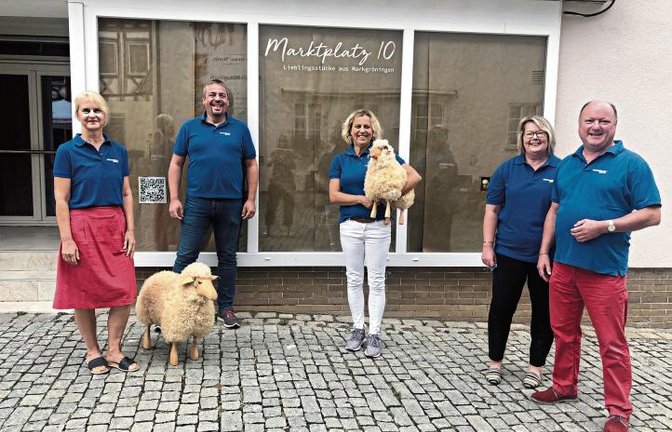 Das Marktplatz-10-Team in Markgröningen.  Foto: p