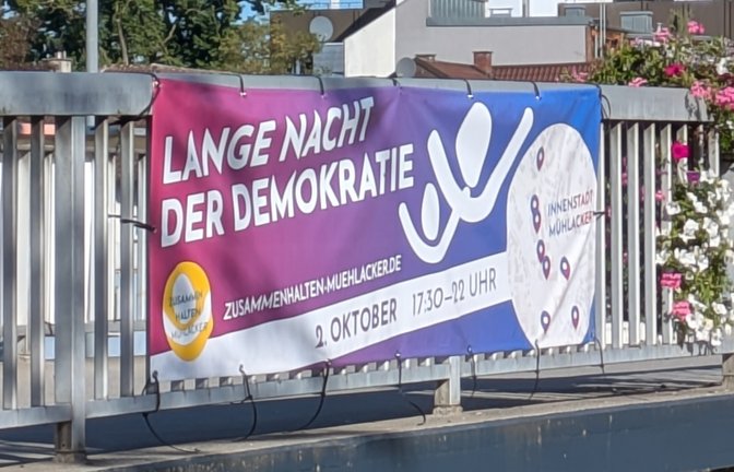 Lange Nacht der Demokratie Mühlacker Foto:p