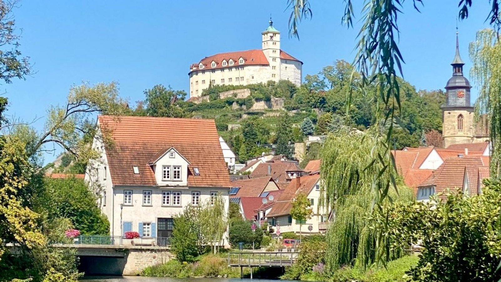 Blickfang: Vaihingen von der Enz aus. Archivfoto: Hermann/VKZ