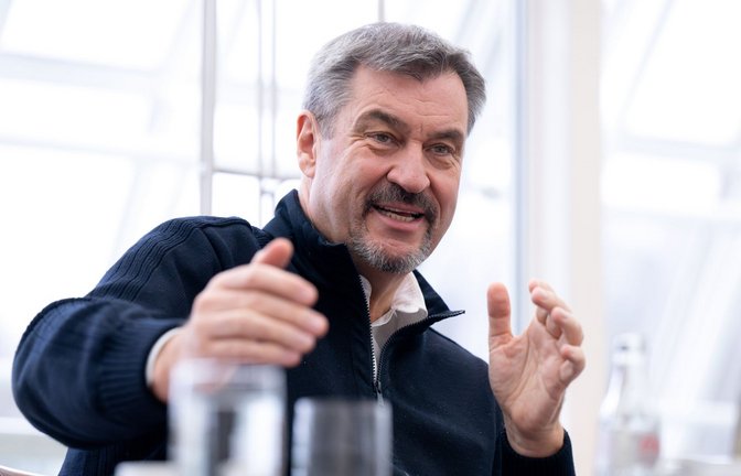 CSU-Chef Markus Söder nimmt für seine Partei eine wichtige Rolle in Anspruch.<span class='image-autor'>Foto: dpa/Sven Hoppe</span>
