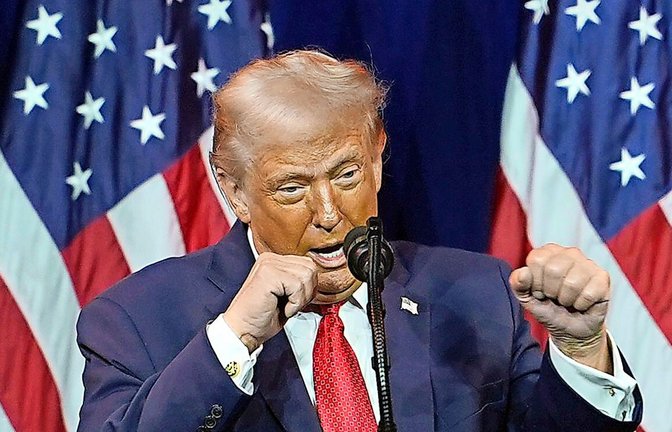 US-Präsident Donald Trump (Archivbild).<span class='image-autor'>Foto: Evan Vucci/AP/dpa</span>