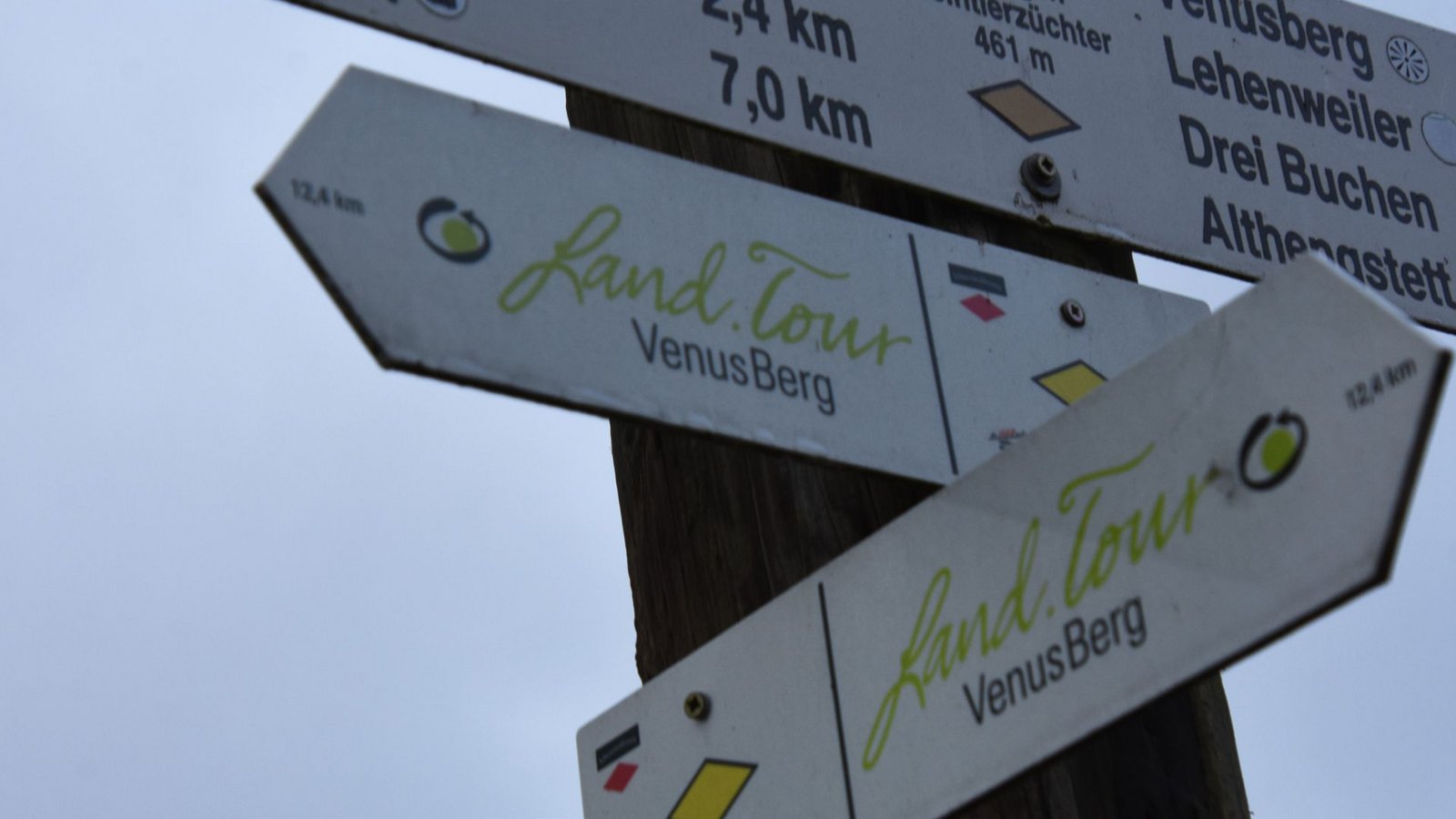 12 Kilometer über den Venusberg geht es bei der Landtour.Foto: Annette Frühauf 12 Kilometer über den Venusberg geht es bei der Landtour.Foto: Annette Frühauf