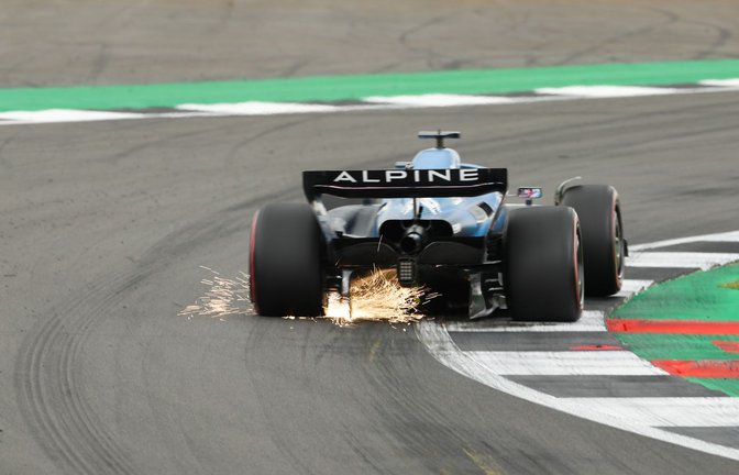 Offenkundig wurde das Alpine F1 Team vom Weggang Fernando Fernando Alonsos überrascht.<span class='image-autor'>Foto: Bradley Collyer/PA Wire/dpa</span>