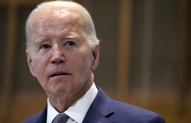 US-Präsident Joe Biden. (Archivbild)<span class='image-autor'>Foto: dpa/Jacquelyn Martin</span>
