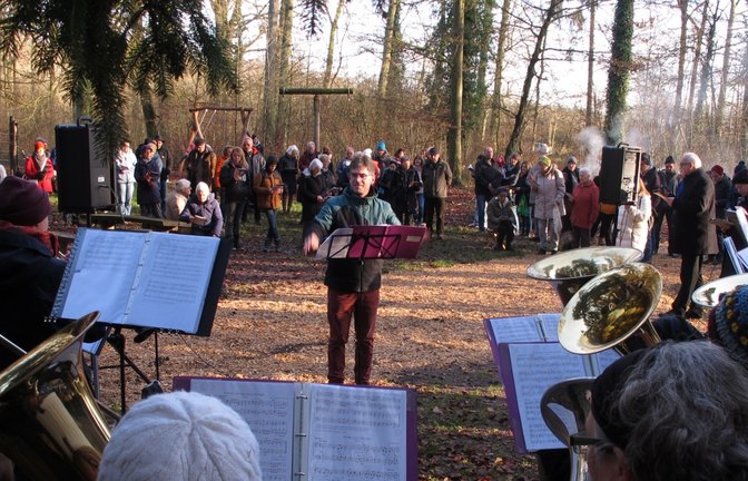 Waldweihnacht Sachsenheim Foto: Makkens