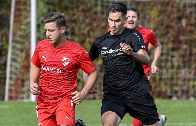 Devrim Namdar (rechts) trifft mit der SGM Riexingen auf den TSV Benningen. <span class='image-autor'>Foto: Leitner</span>