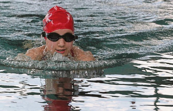 Volle Kraft voraus – Sandra Schütz geht am Sonntag für den TV Vaihingen bei der Swim-Base-Trophy in Untertürkheim an den Start. Foto: Küppers