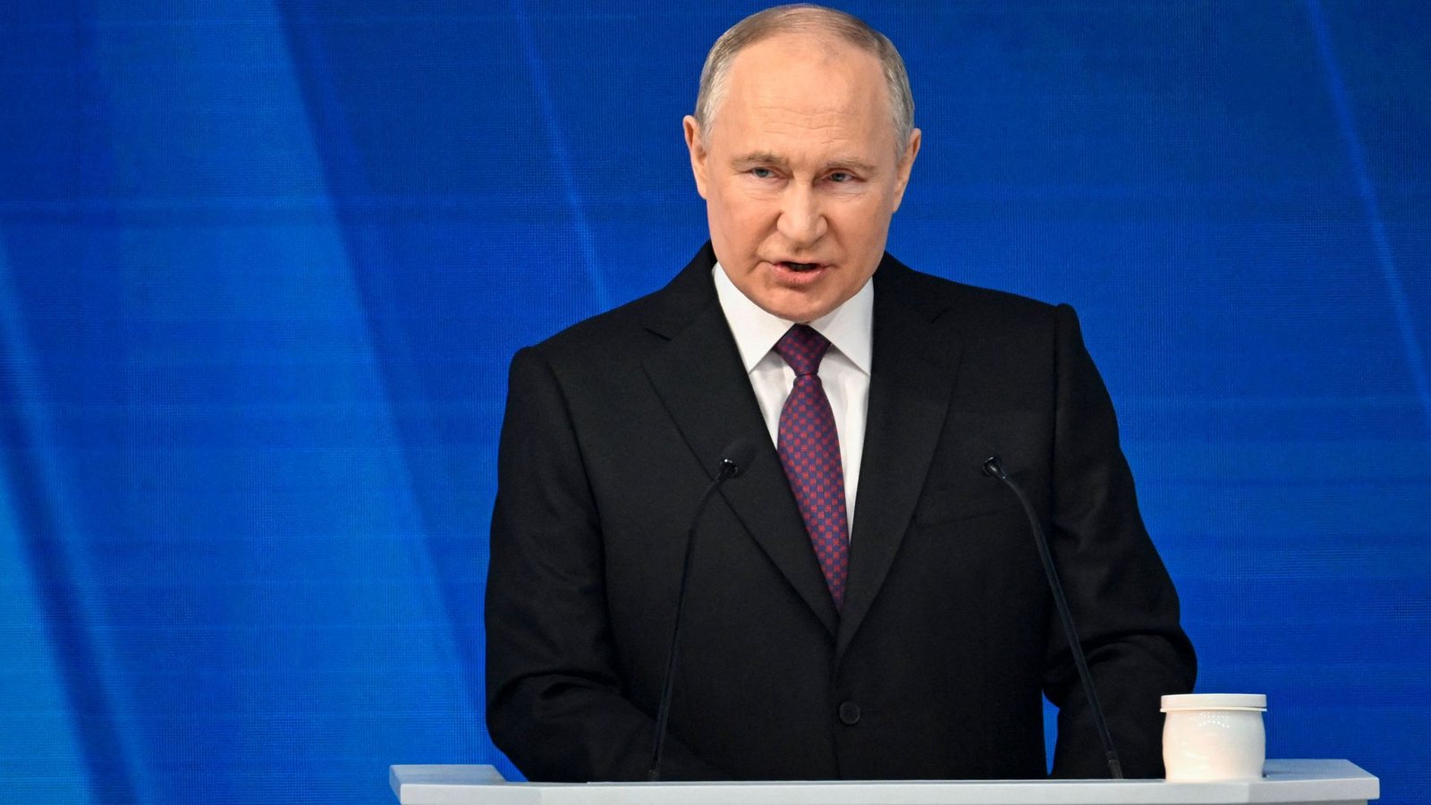 Wladimir Putin droht erneut der westlichen Welt.Foto: AFP/ALEXANDER NEMENOV Wladimir Putin droht erneut der westlichen Welt.Foto: AFP/ALEXANDER NEMENOV