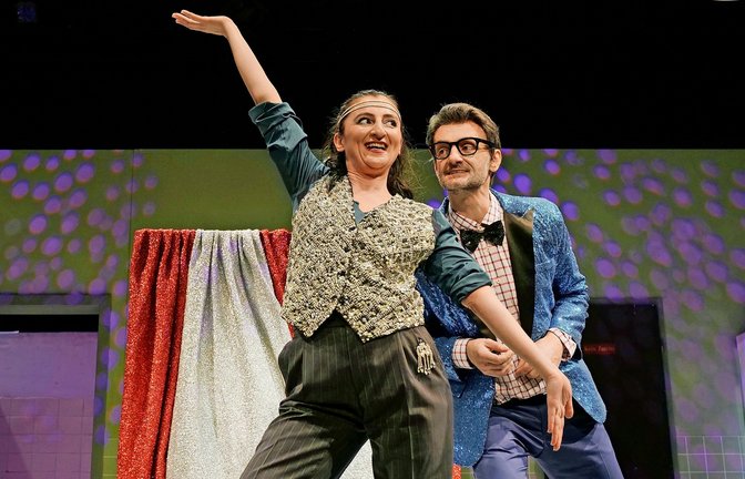 Konfetti! Stefanie Matkovic und Manuel Krstanovic<span class='image-autor'>Foto: Tribühne/Anton Avdielev</span>