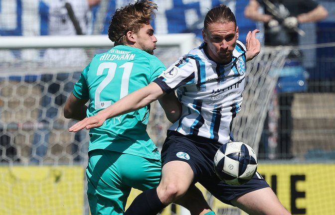 Marlon Faß und die Kickers wollen zurück in die Erfolgsspur.<span class='image-autor'>Foto: Pressefoto Baumann</span>