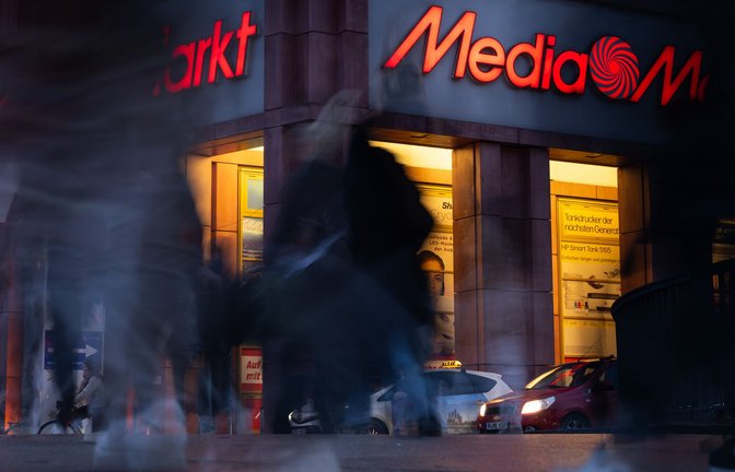 Die Filialen von MediaMarkt sind in vielen deutschen Innenstädten zu finden. (Archivbild)<span class='image-autor'>Foto: Sebastian Gollnow/dpa</span>