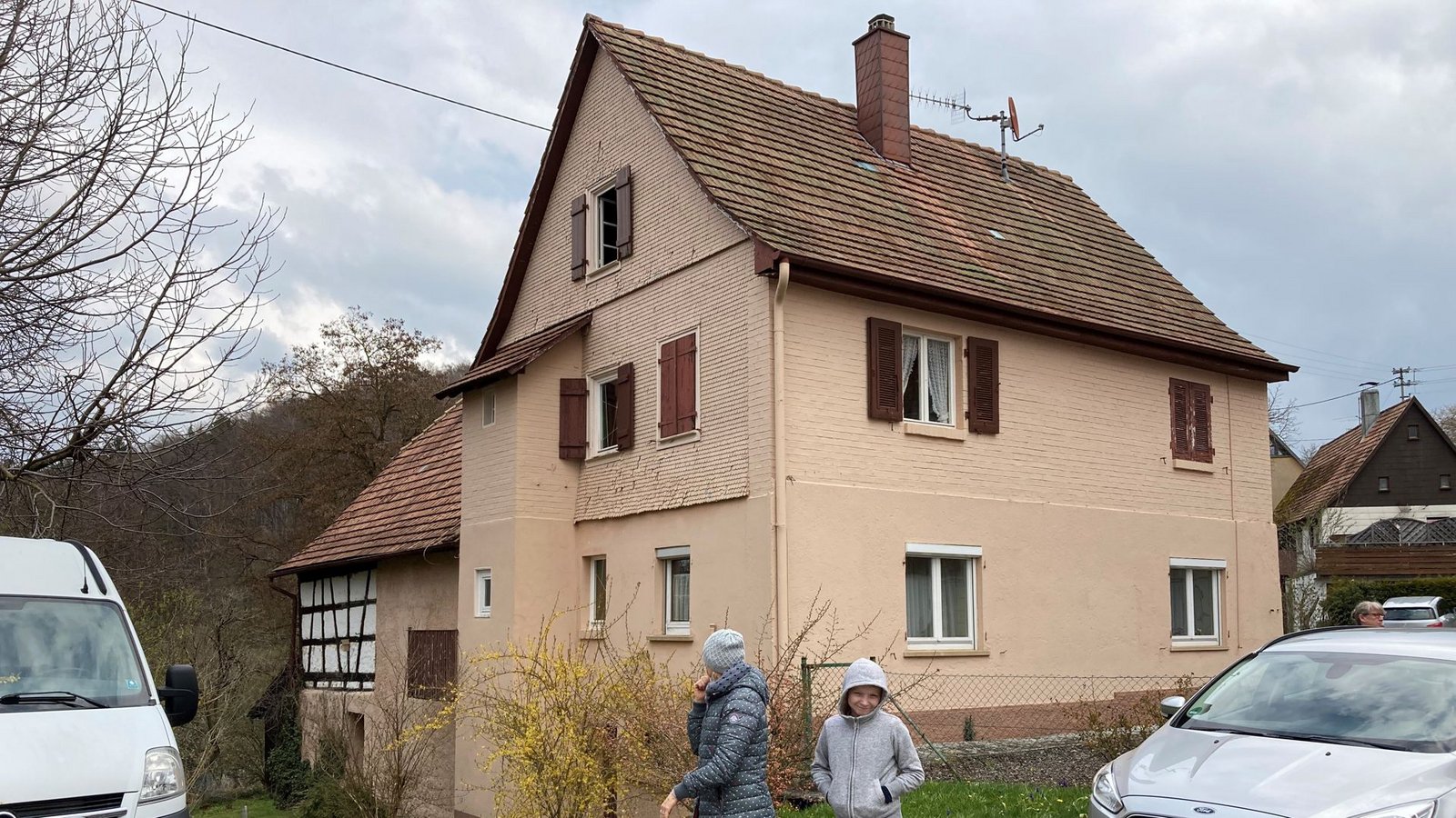 Haus mit Scheune in Horb am Neckar vor dem Umbau . . .Foto: Simon Schmidt