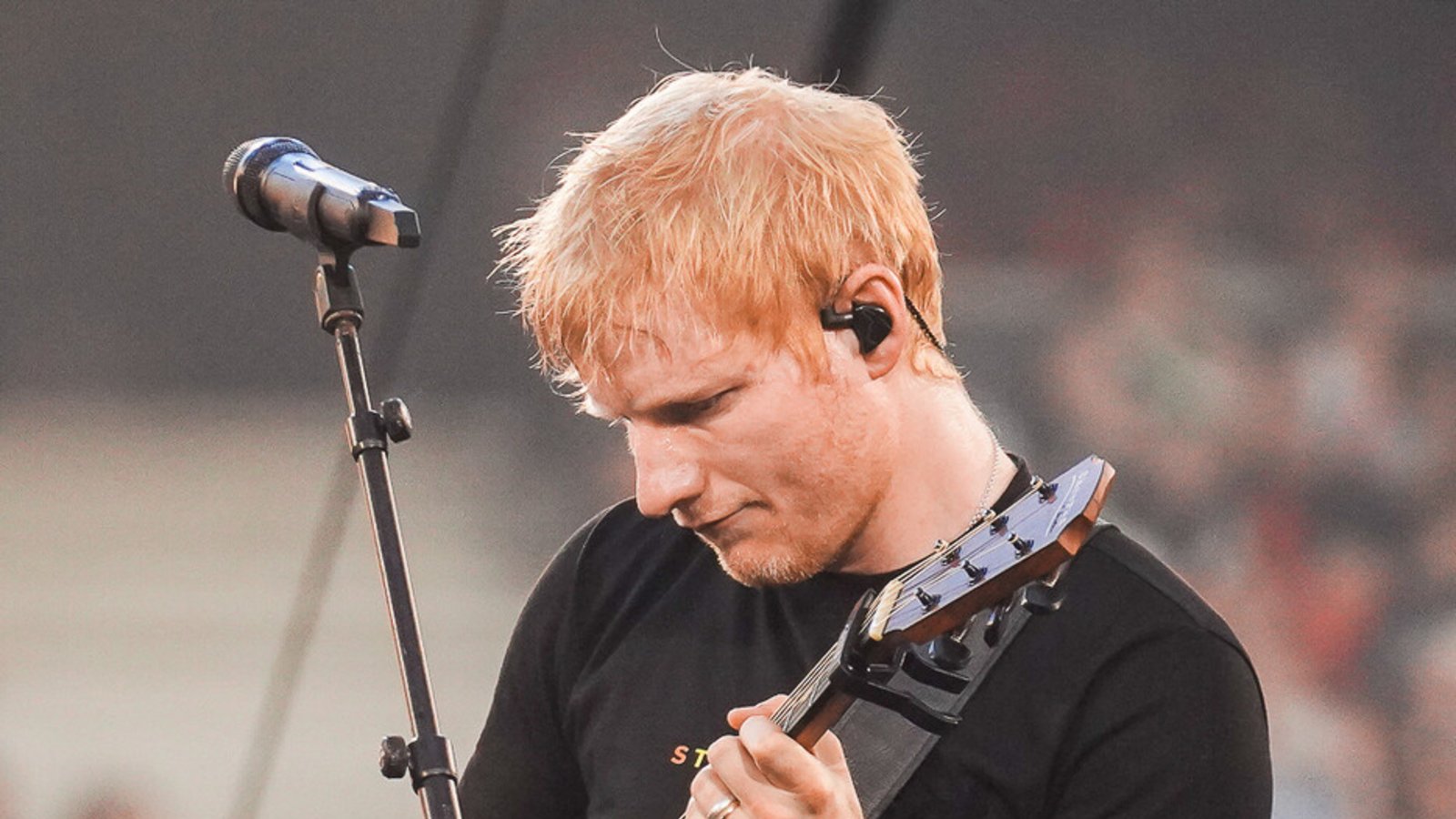Ed Sheeran in der MHP-ArenaFoto: Lichtgut/Iannone