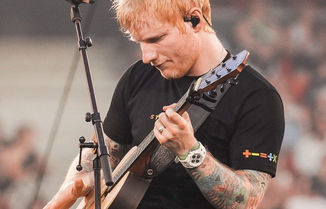 Ed Sheeran in der MHP-Arena<span class='image-autor'>Foto: Lichtgut/Iannone</span>