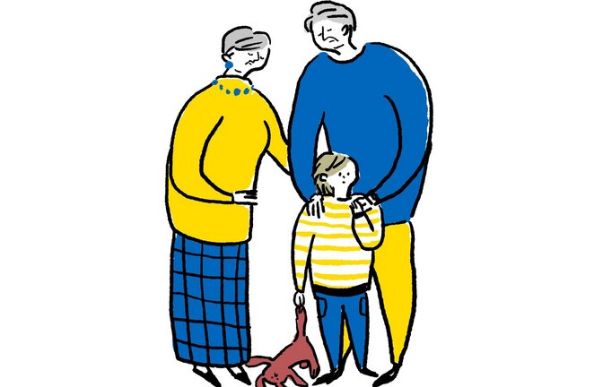 Großeltern sind wichtige  Bindungspersonen für Kinder .<span class='image-autor'>Foto: Adobe Stock/POMOYoshitomo</span>