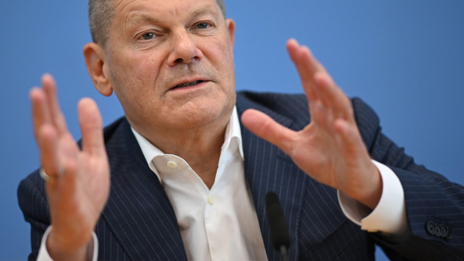 Das SPD-Präsidium stellt sich in der Sicherheitspolitik eindeutig hinter Olaf Scholz.Foto: dpa/Britta Pedersen