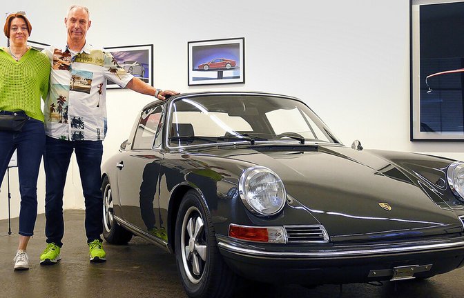 Auch dieser Porsche 911 Targa ist jüngst in Stuttgart zur ersteigern gewesen.<span class='image-autor'>Foto: Torsten Schöll</span>