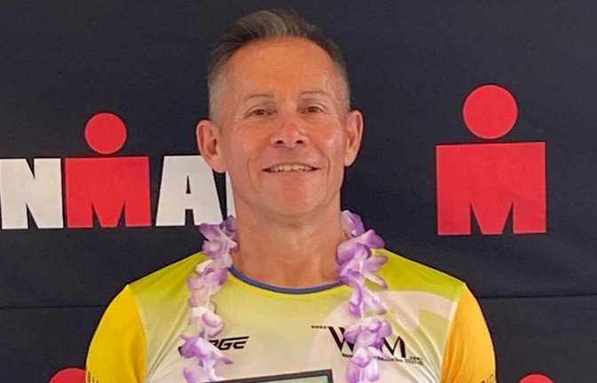 Thomas Fritsch aus Illingen hat sich mit einer hervorragenden Leistung die Qualifikation für den Ironman auf Hawaii gesichert. <span class='image-autor'>Foto: privat</span>