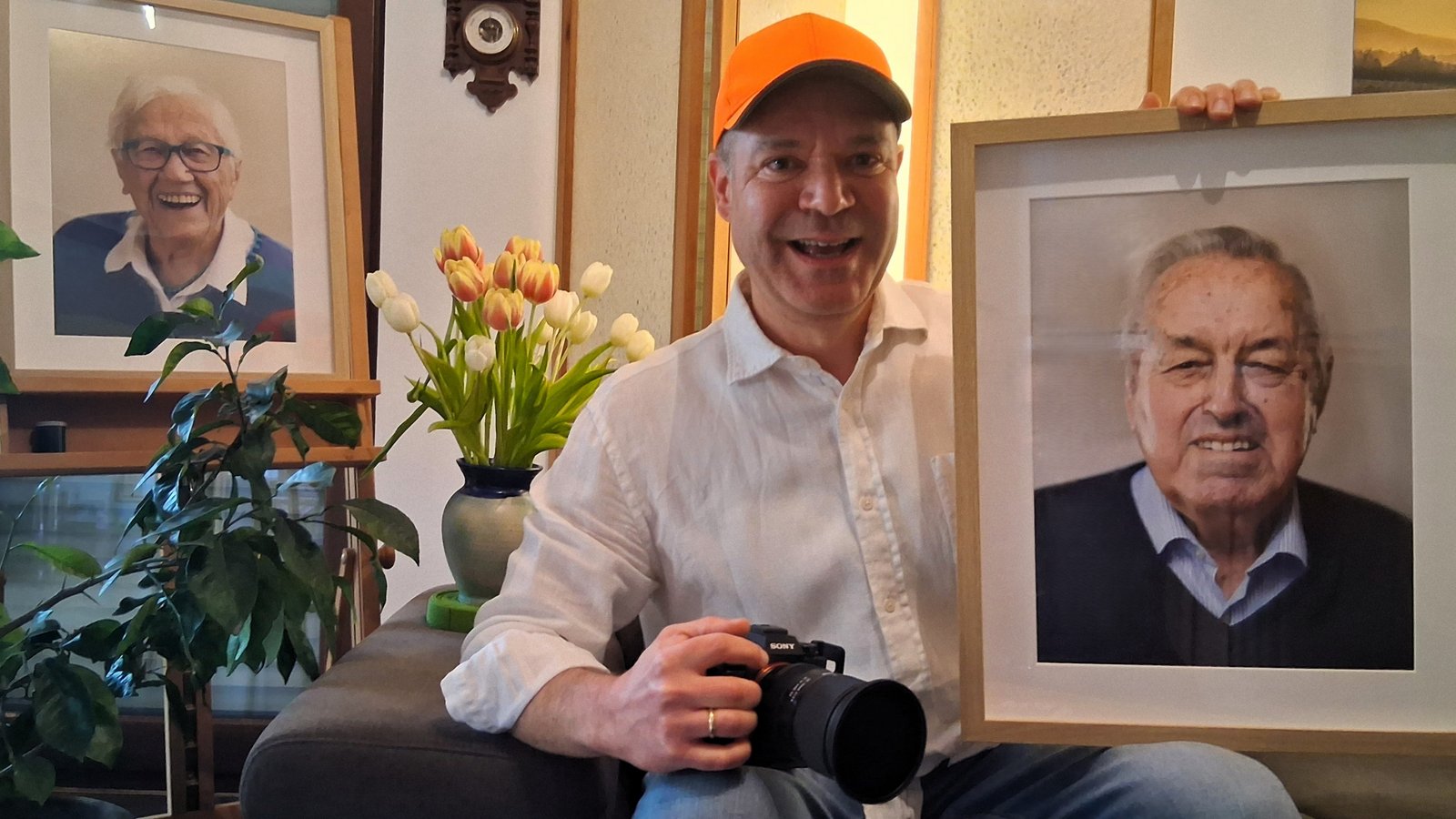 „Man hört den Älteren viel zu wenig zu“: Andreas Mattes hat ein Projekt gestartet, das die Generation Ü 90 in den Mittelpunkt stellt.  Foto: Kauer