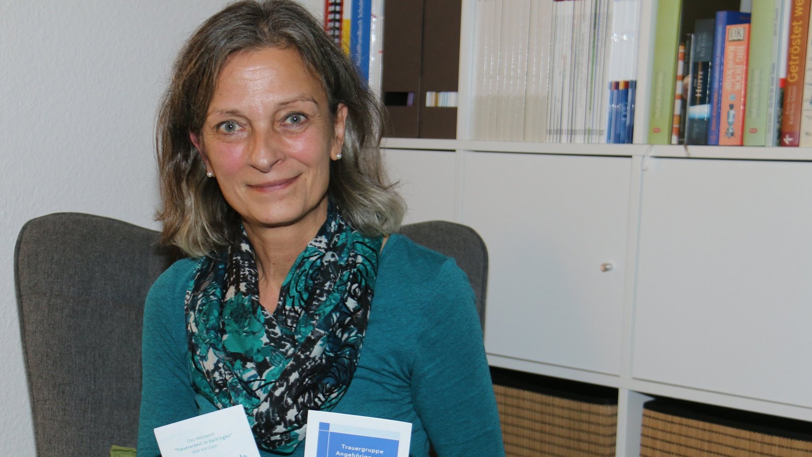 Iris van Bergen leistet ehrenamtlich Trauerarbeit. Fotos: Rücker