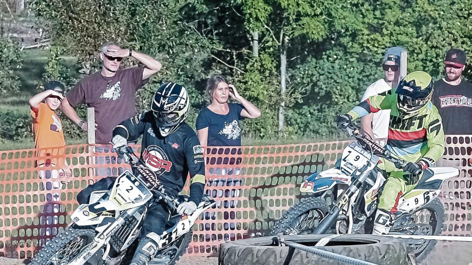 Einer der „lokalen Helden“ (Organisator Andreas Machleb), der wieder ganz vorne dabei sein will: Björn Hofmann (links) Foto: Simecek Einer der „lokalen Helden“ (Organisator Andreas Machleb), der wieder ganz vorne dabei sein will: Björn Hofmann (links) Foto: Simecek