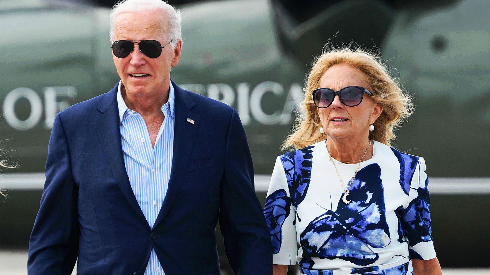 Joe Biden mit seiner Ehefrau Jill bei einem Besuch im Staat New YorkFoto: AFP/Mandel Ngan Joe Biden mit seiner Ehefrau Jill bei einem Besuch im Staat New YorkFoto: AFP/Mandel Ngan