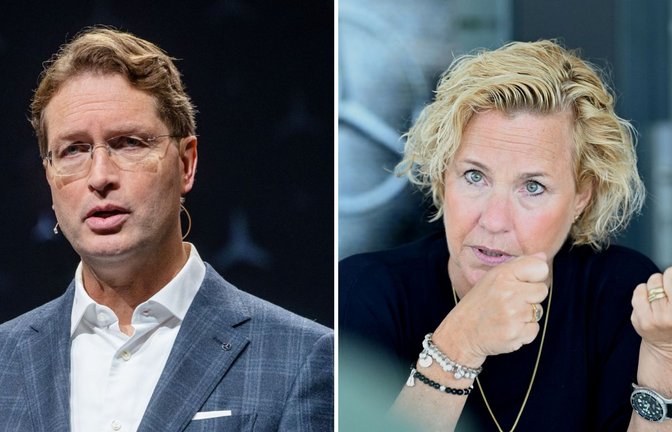 Ola Källenius und Britta Seeger: Der Mercedes-CEO und die Personalchefin des Konzerns sprechen über die Herausforderungen am Standort Deutschland.<span class='image-autor'>Foto: dpa, Bernd Weißbrod/dpa</span>